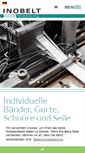 Mobile Screenshot of inobelt.de