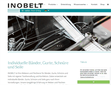 Tablet Screenshot of inobelt.de